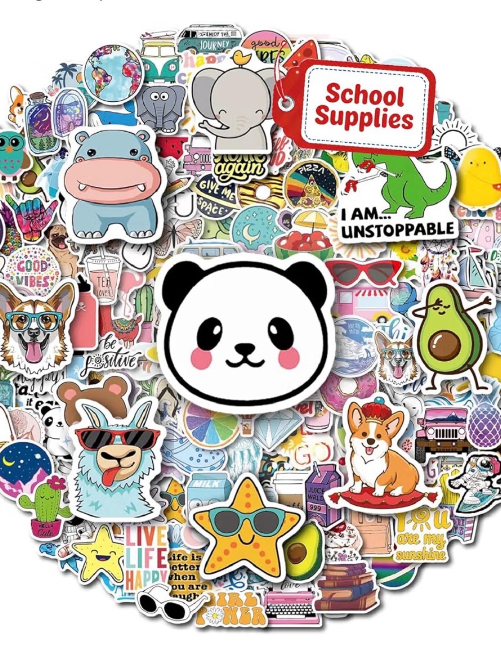 200Pcs Water Bottle Stickers For Kids Teens, Waterproof Vinyl Stickers
Back To S